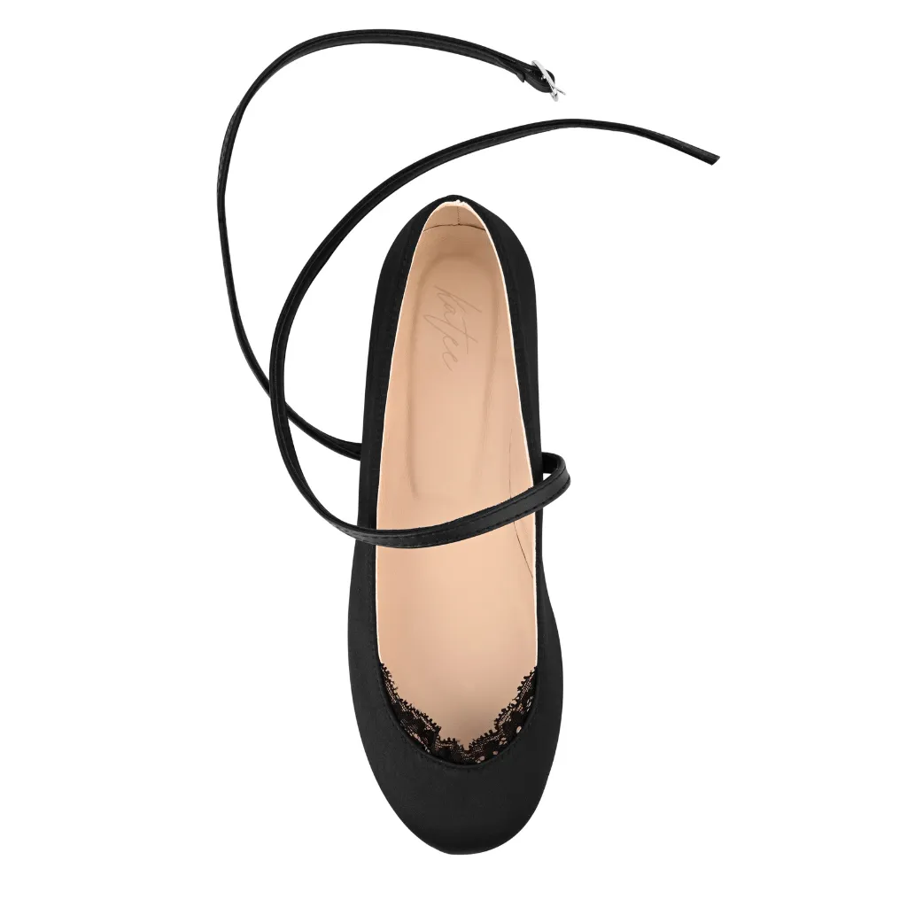 AMORIO BLACK FLATS