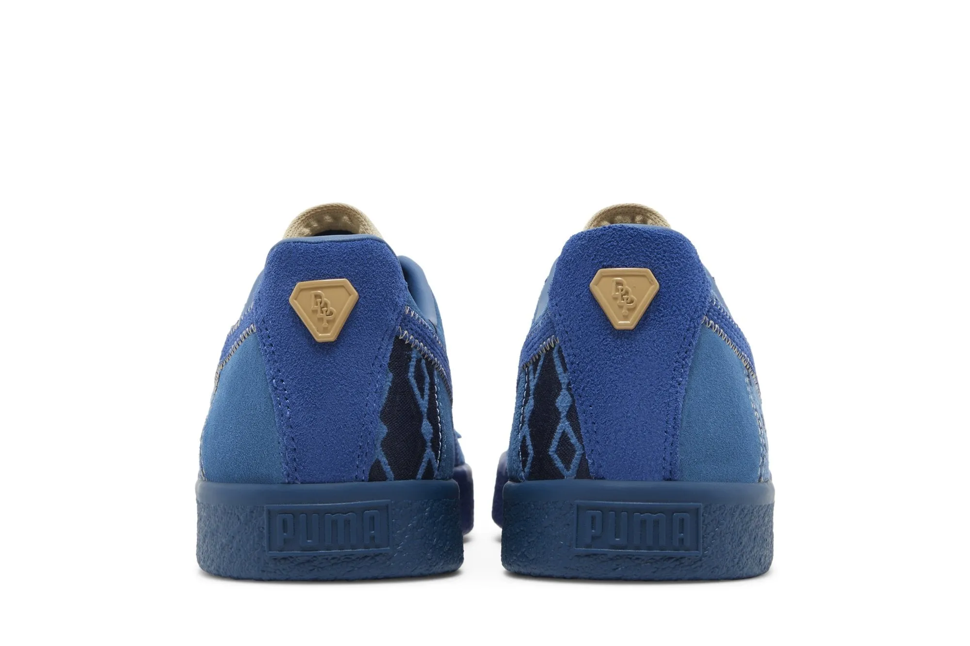 Dapper Dan x Clyde Vintage Puma sneakers, blue