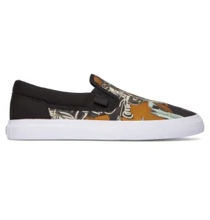 DC x Basquiat Manual Slip-On Shoes