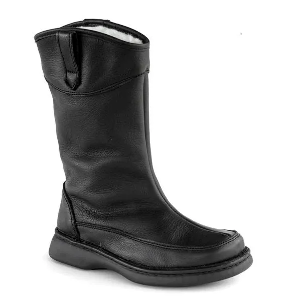 Groundcover Tundra Ladies Wool Boot - Black