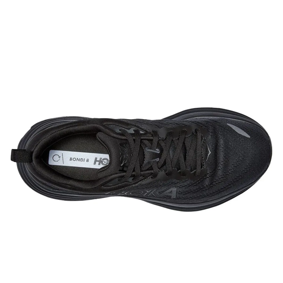 Hoka Bondi 8 Mens | Black/black