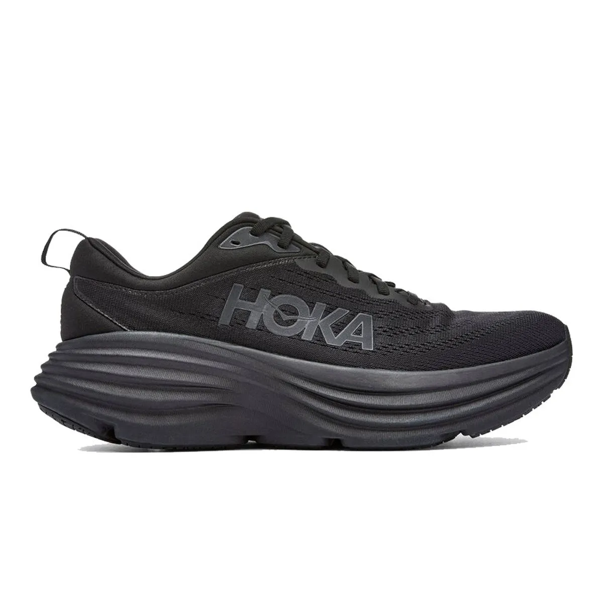 Hoka Bondi 8 Mens | Black/black