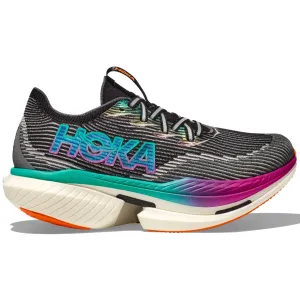 Hoka Cielo X1 Running Shoes Black / Electric Aqua