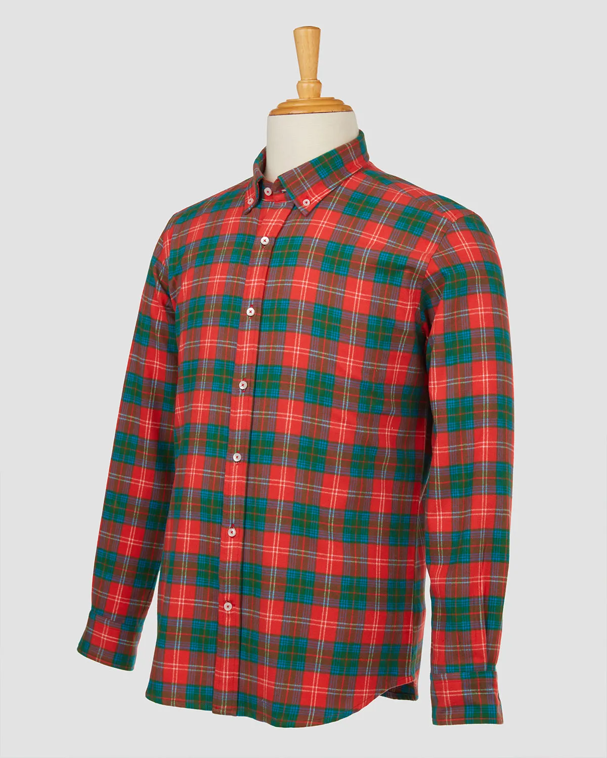 Japanese Mistletoe Checked Shirt