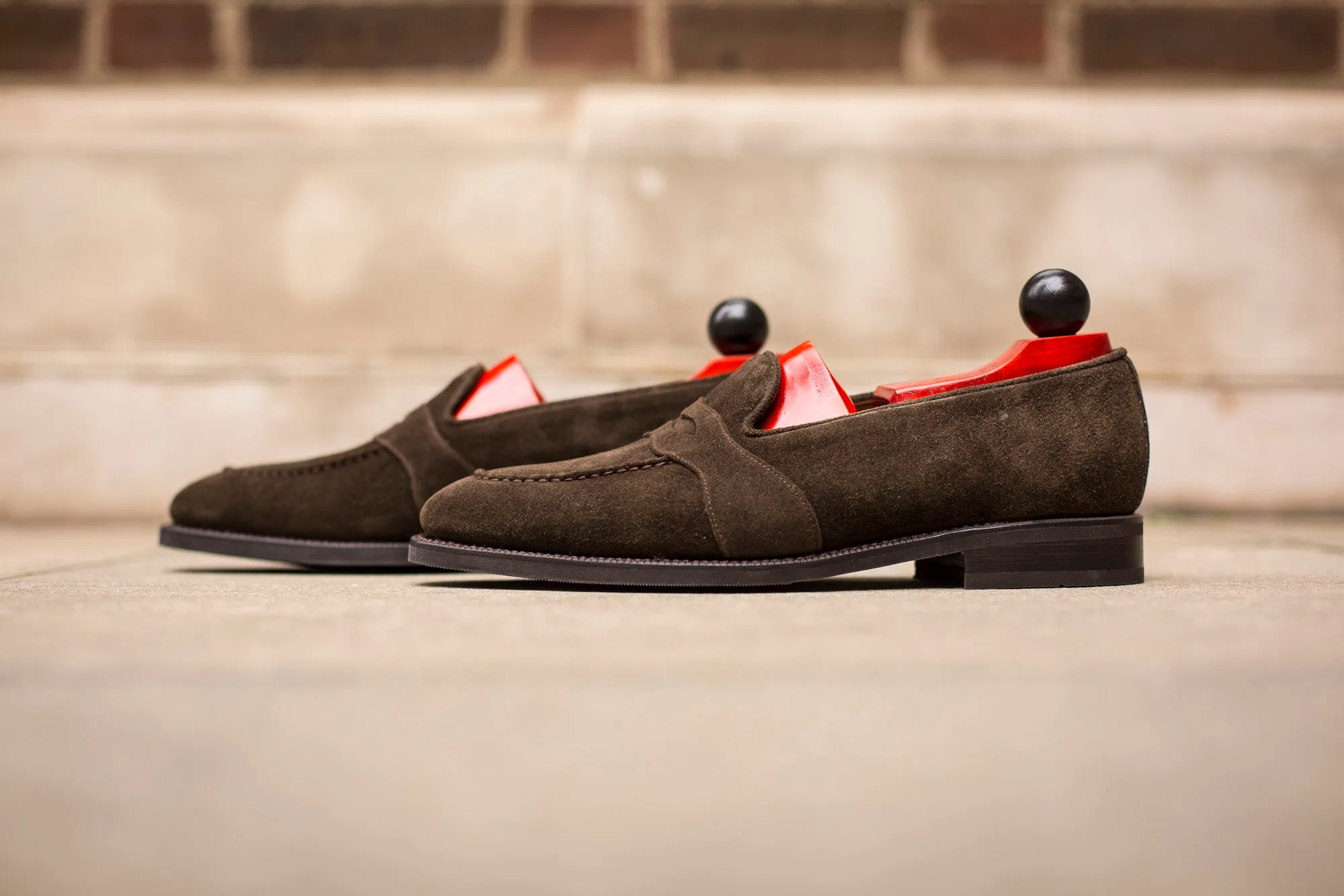 Madison - MTO - Moss Suede - LPB Last - City Rubber Sole