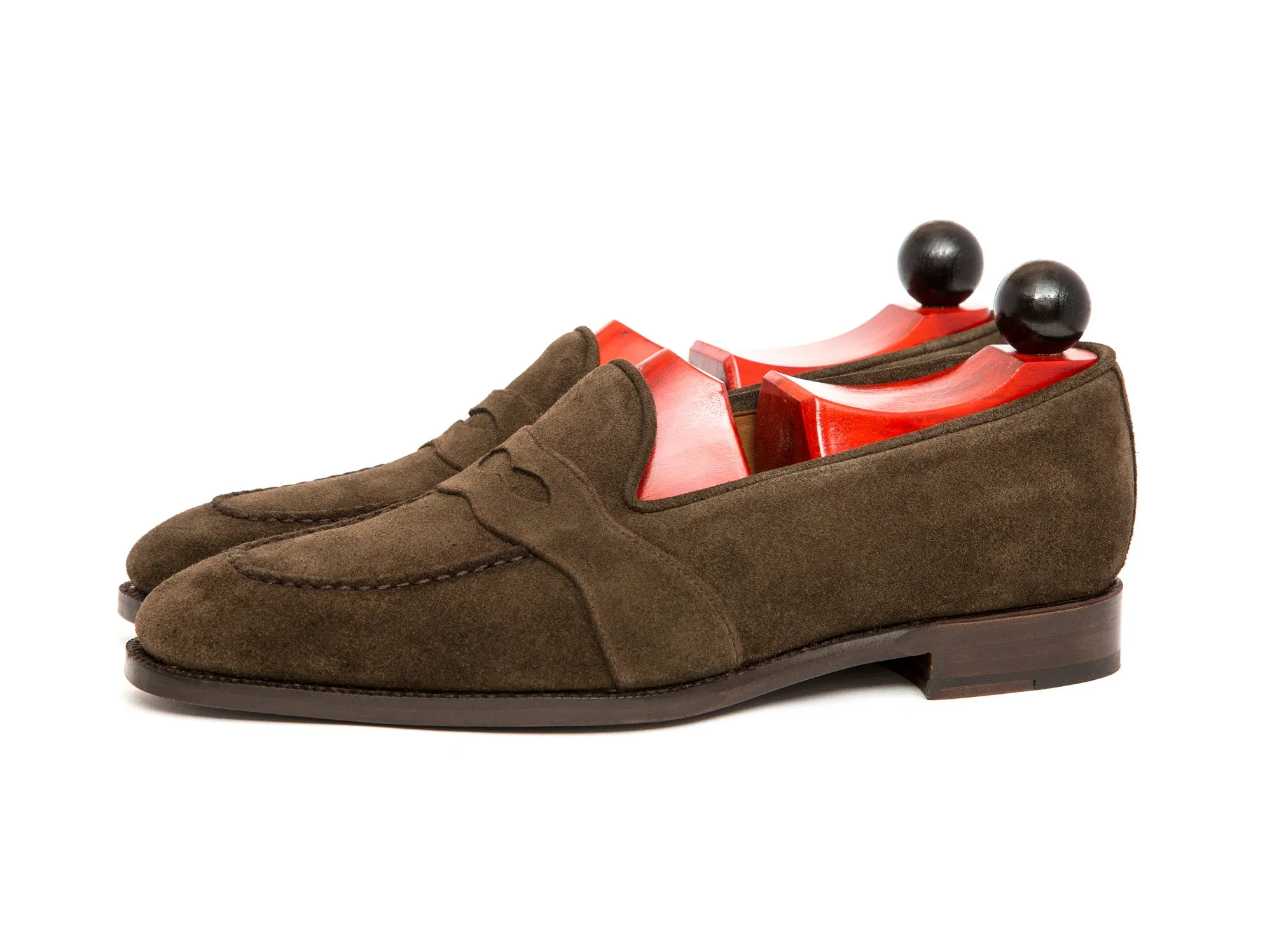 Madison - MTO - Moss Suede - LPB Last - Single Leather Sole