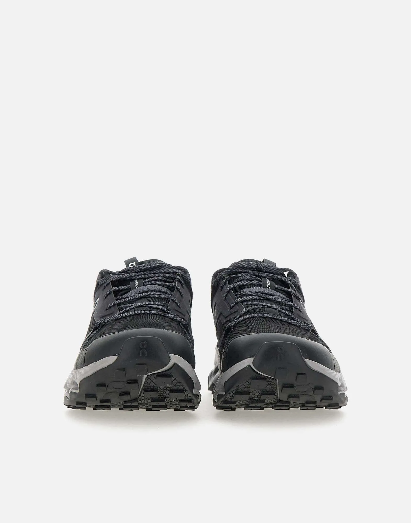 Men's Black and Grey Trekking Sneakers