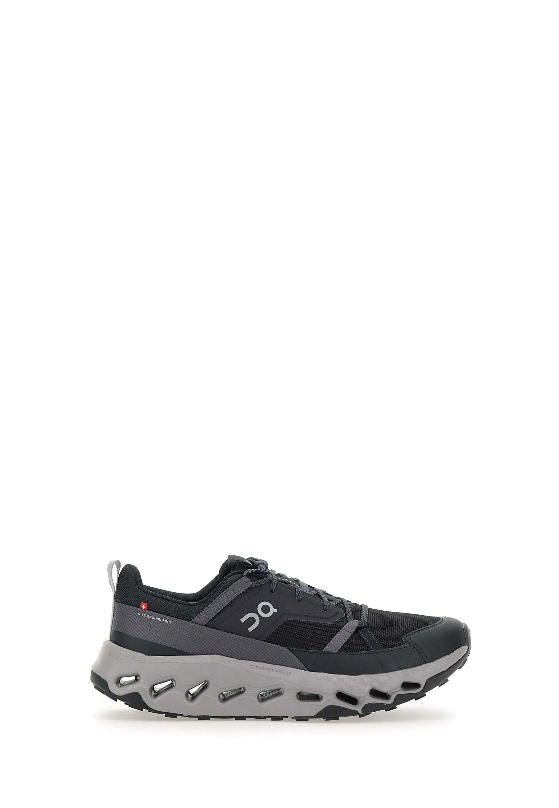 Men's Black and Grey Trekking Sneakers