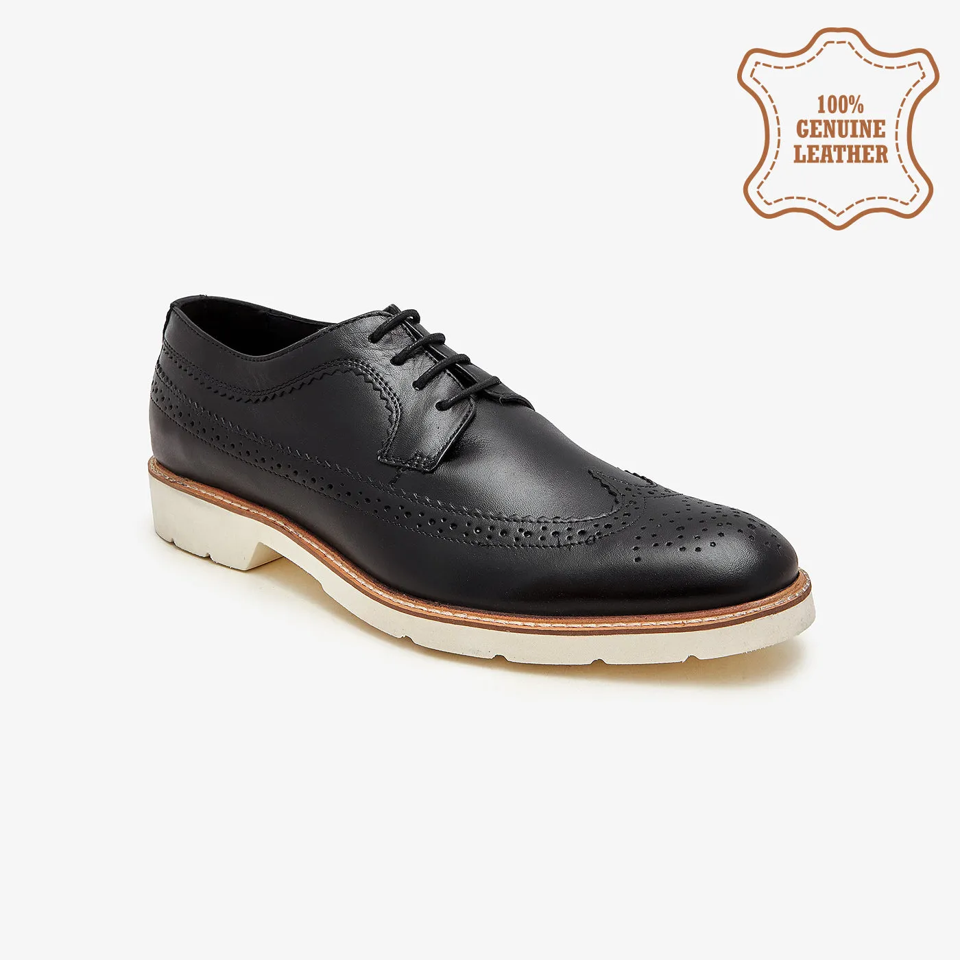 Men's Luxurious Leather Brogues