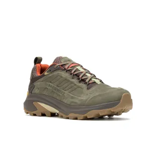 Men's Merrell Moab Speed 2 Leather Waterproof Color: Olive