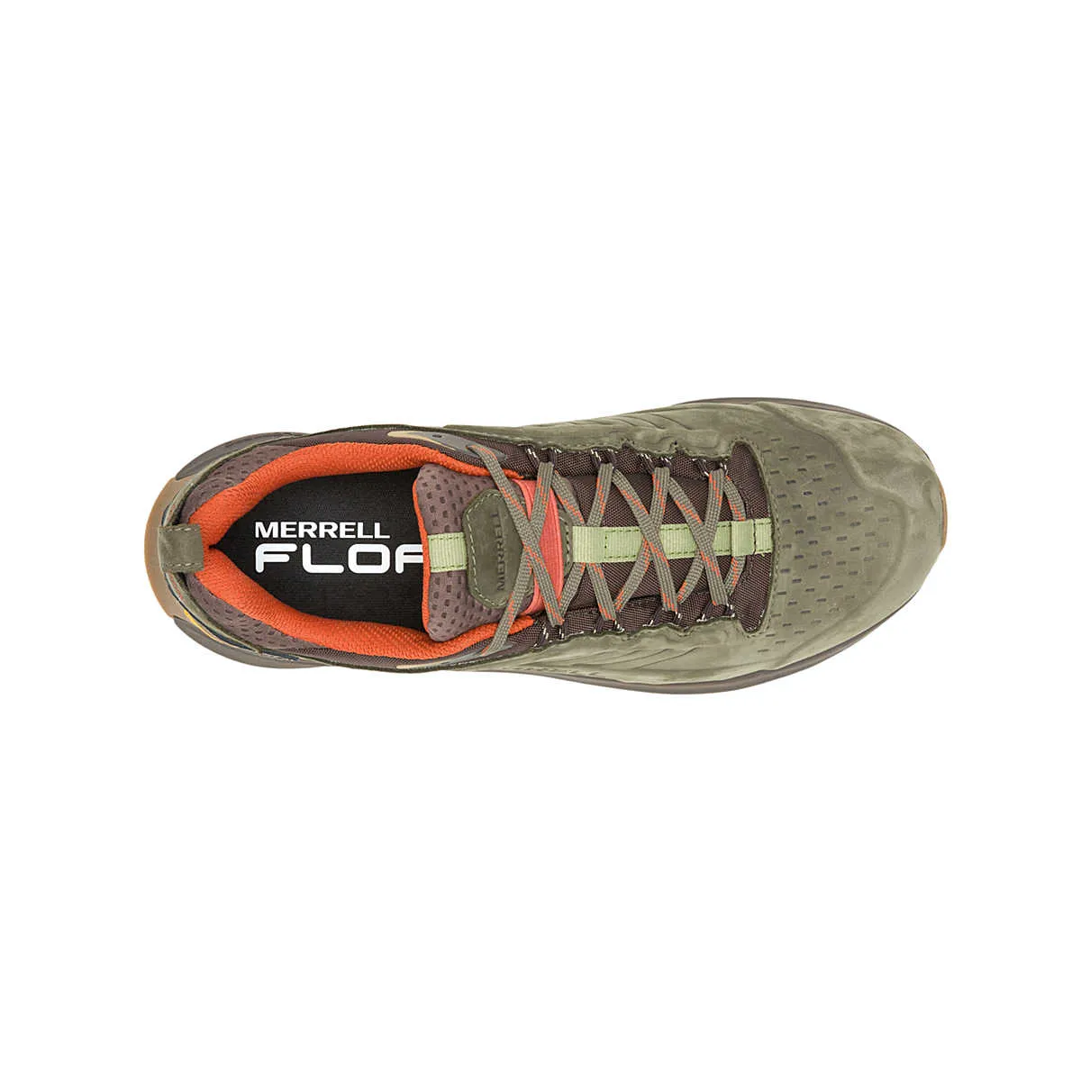 Men's Merrell Moab Speed 2 Leather Waterproof Color: Olive