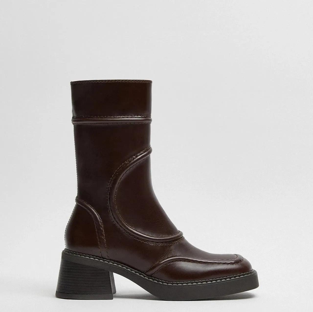 MIISTA MALENE NEW BROWN ANKLE BOOTS