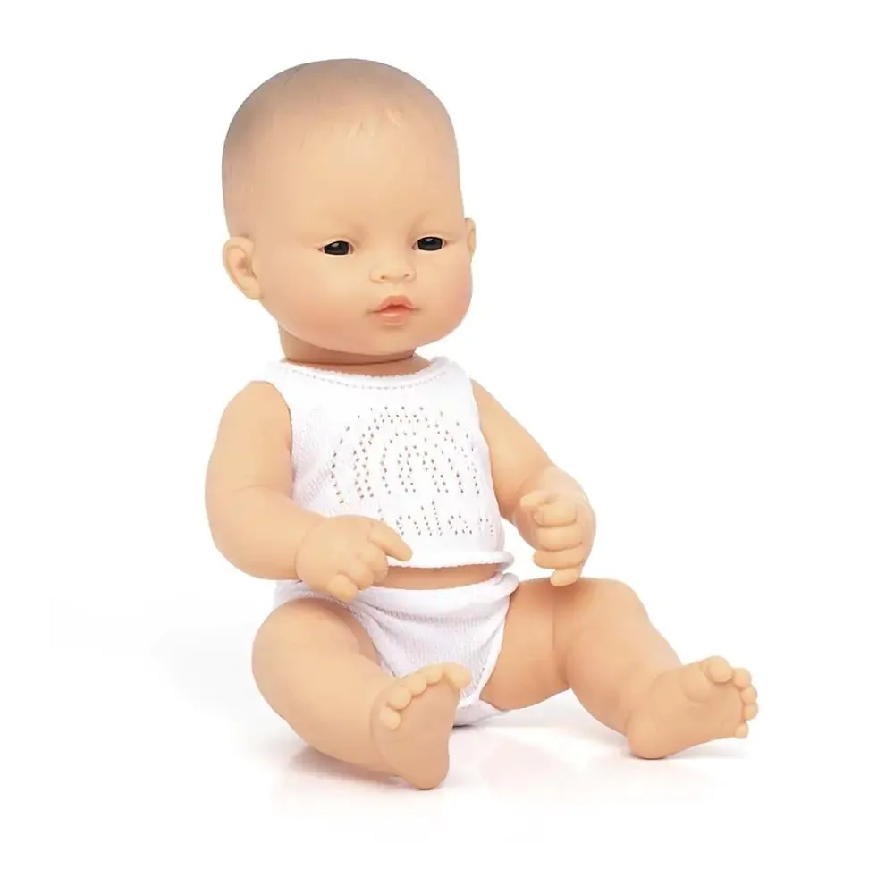 Miniland Baby Doll | Asian Girl 12 5/8"