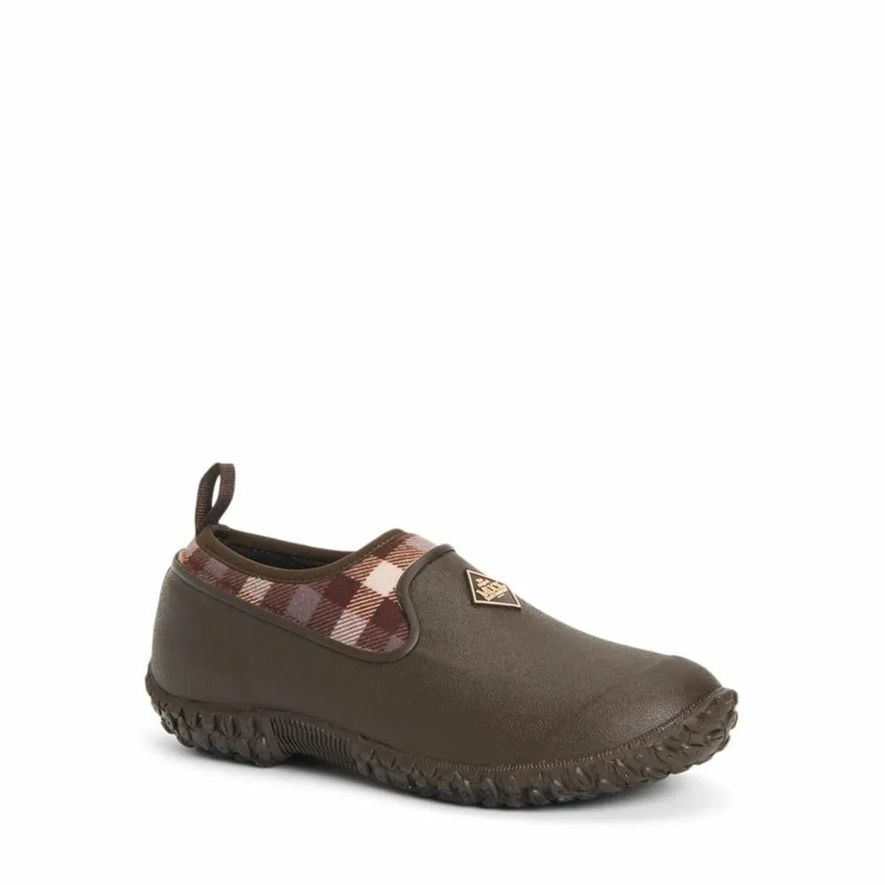 Muck Footwear Women MUCKSTER II LOW BROWN/PLAID