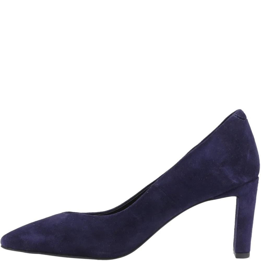 Navy Olivia Court Shoes