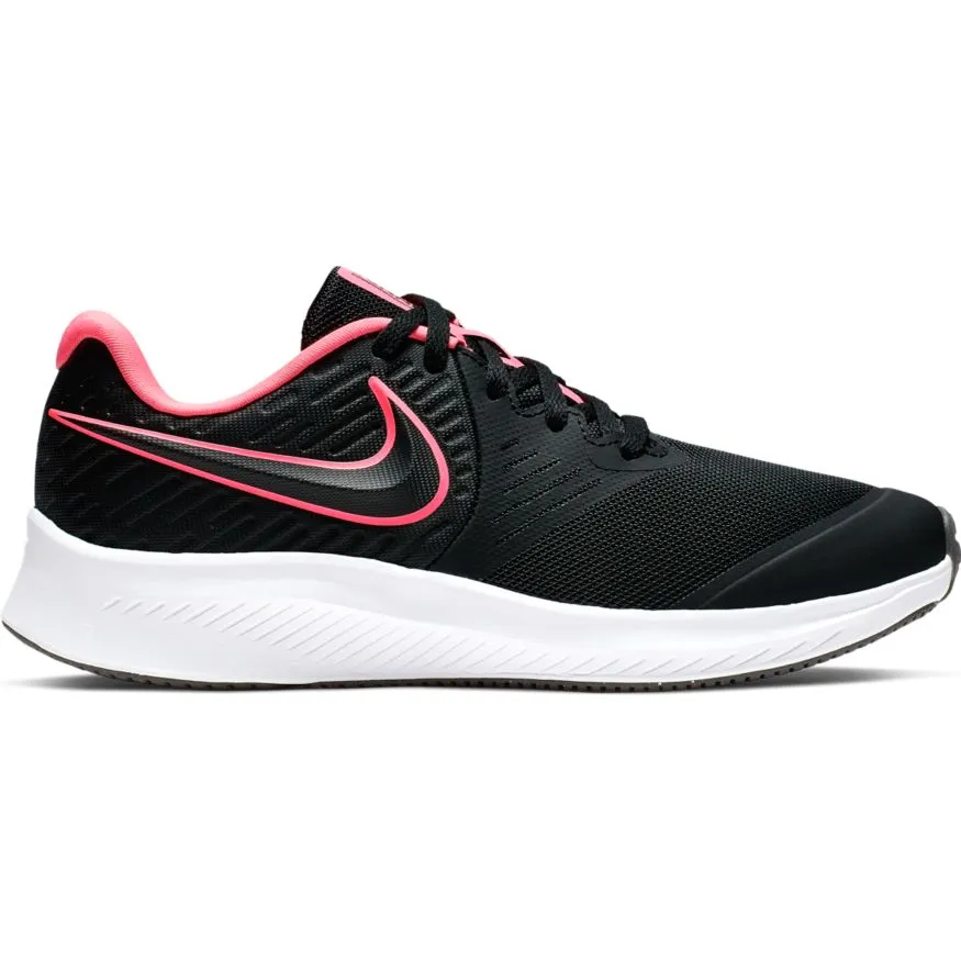 Nike Black/Sunset Pulse Star Runner 2 Youth Sneaker