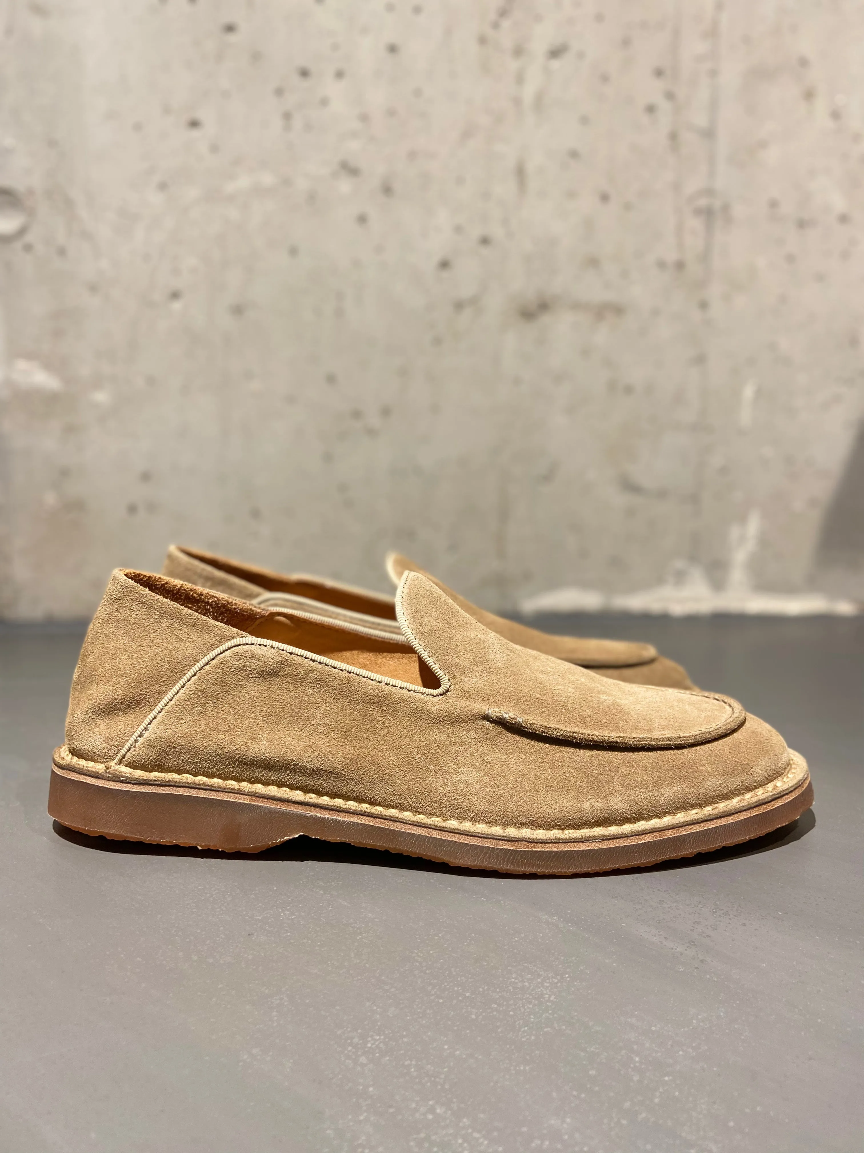 OFFICINE CREATIVE KENT/007 LOAFER SUEDE BROWN