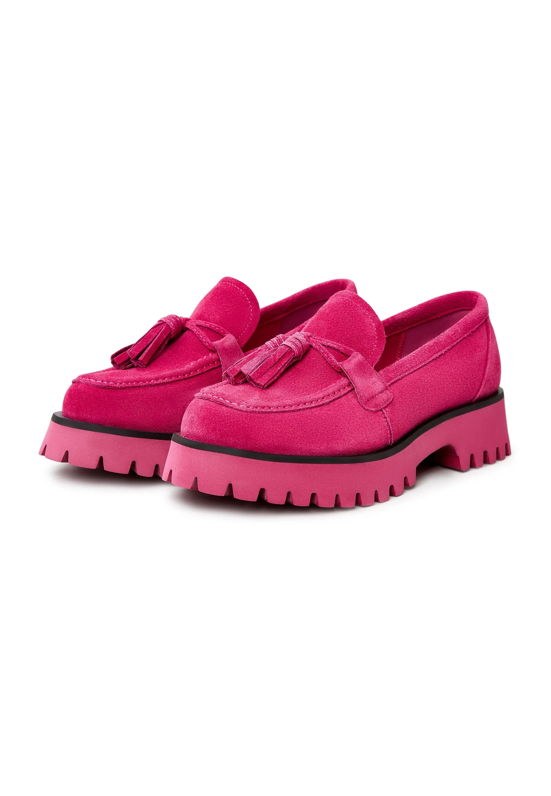 Platform Loafers Ksenia - Pink