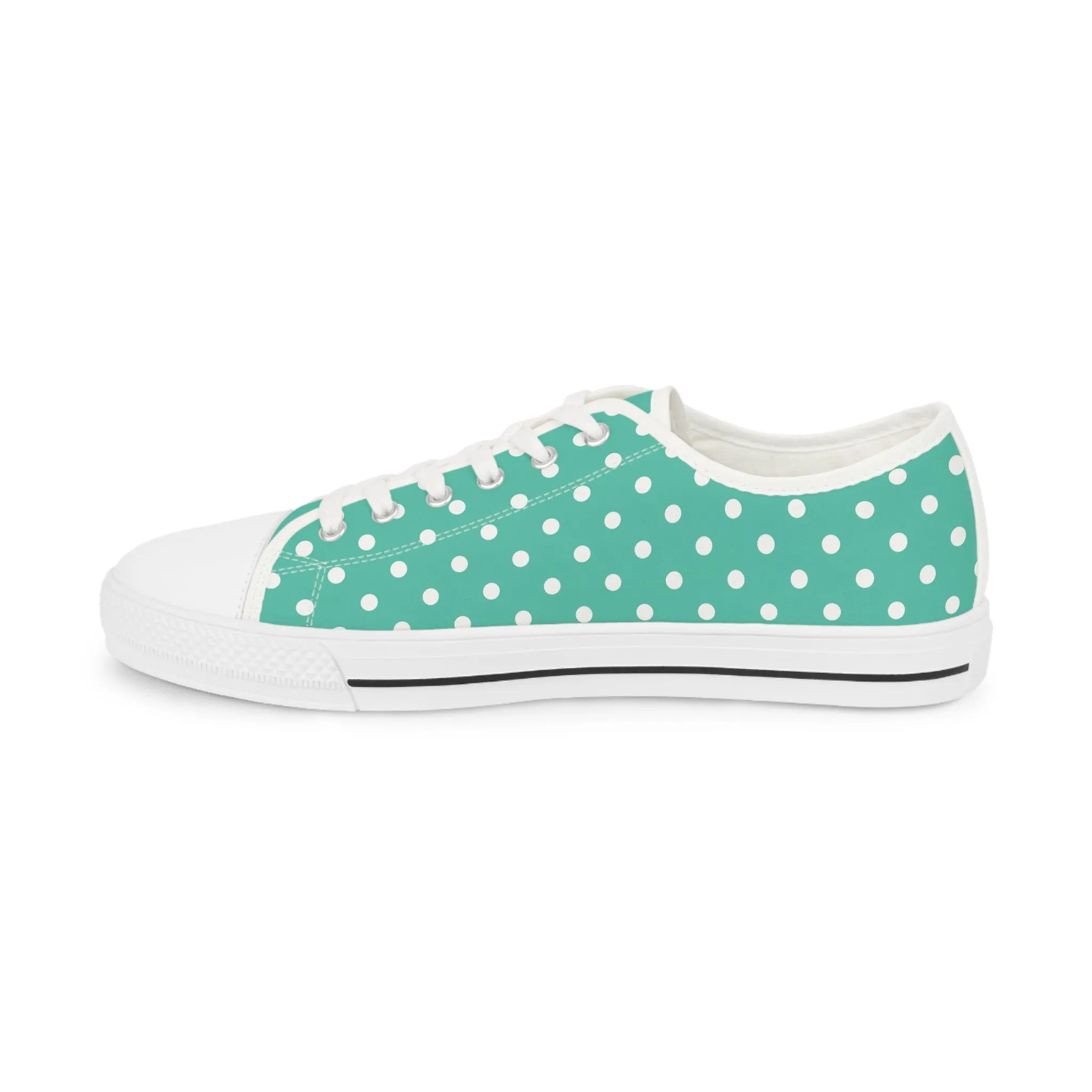 Polka Dot Men's Low Top Sneakers