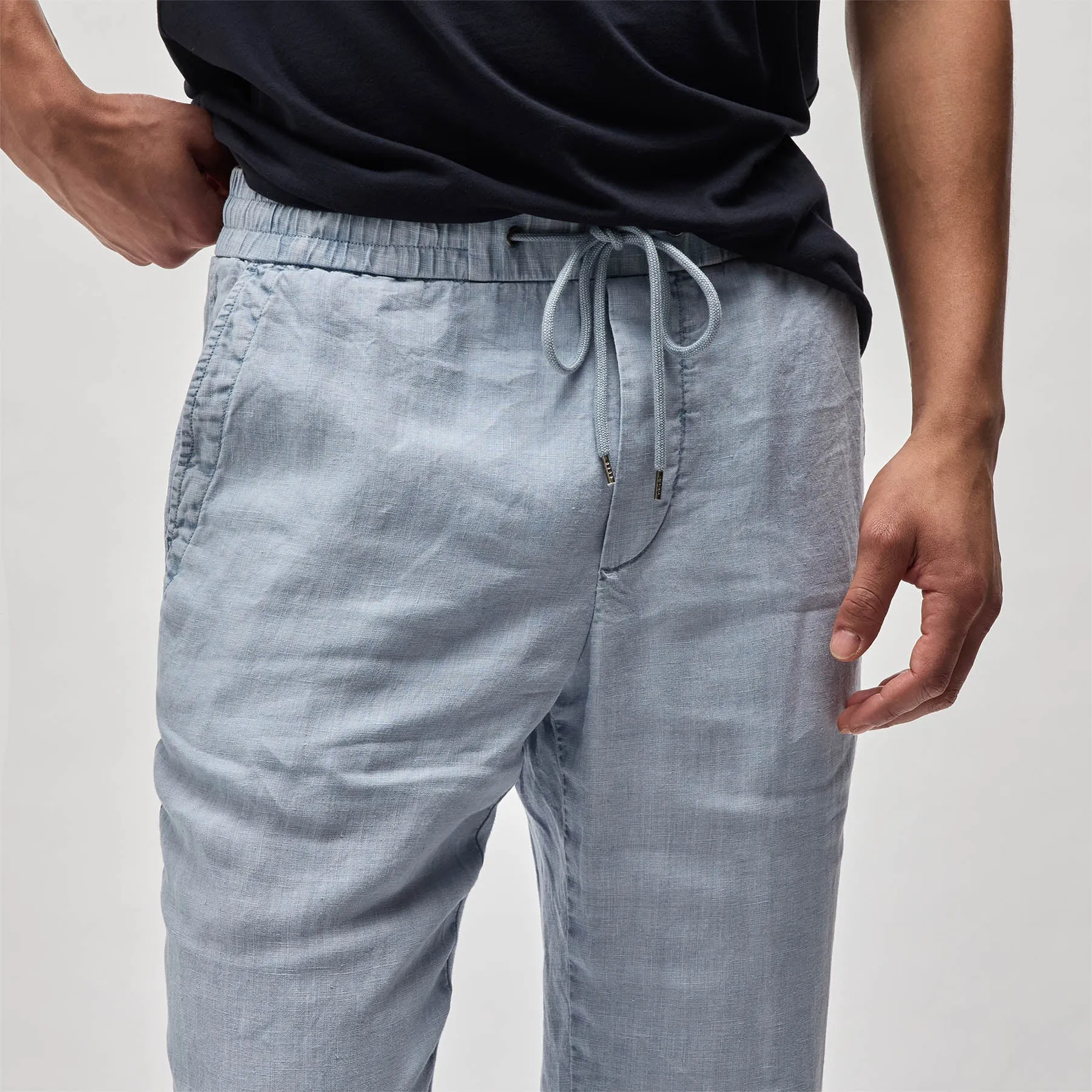 Relaxed Linen Pant - Open Sky Pigment