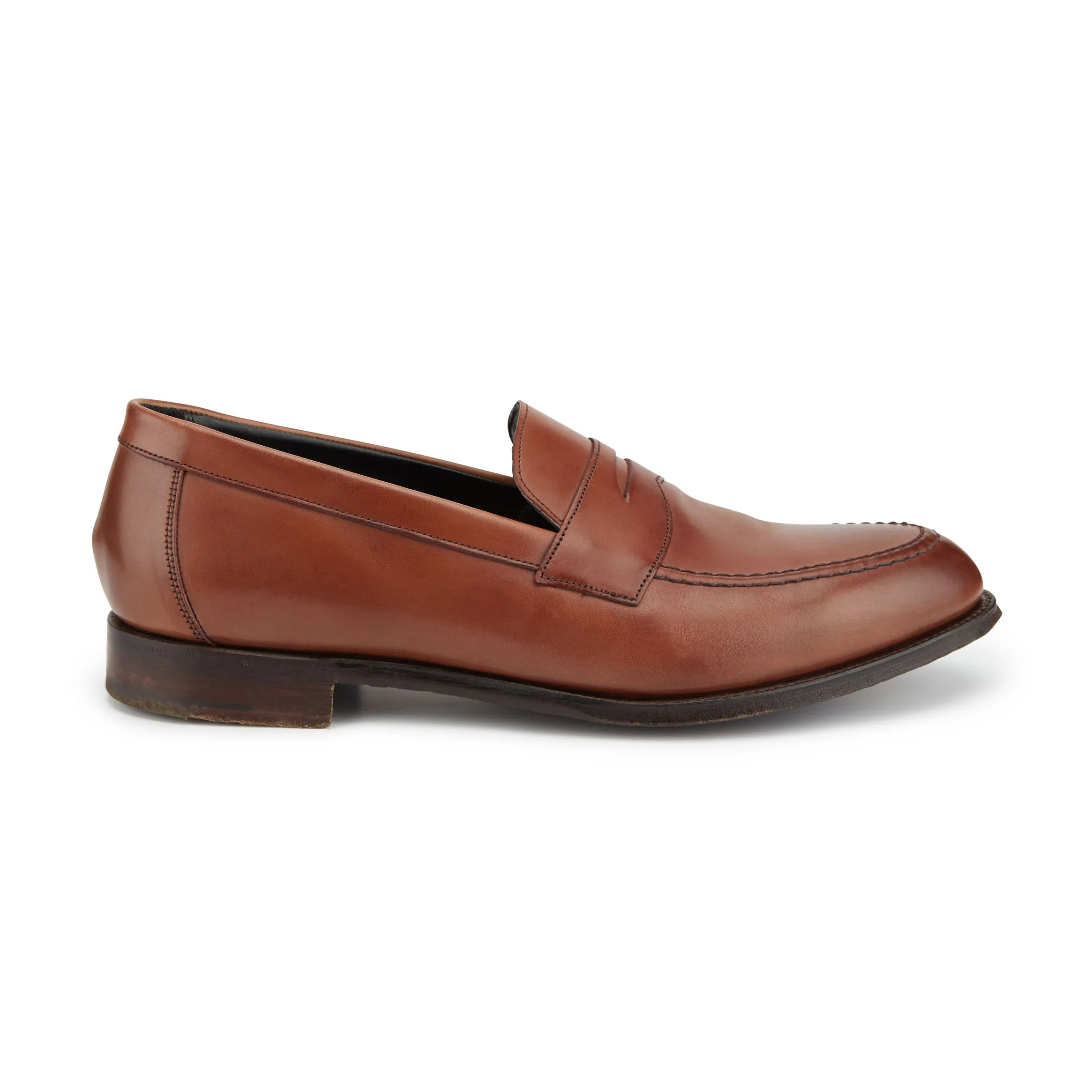 Sandy Brown Penny Loafer