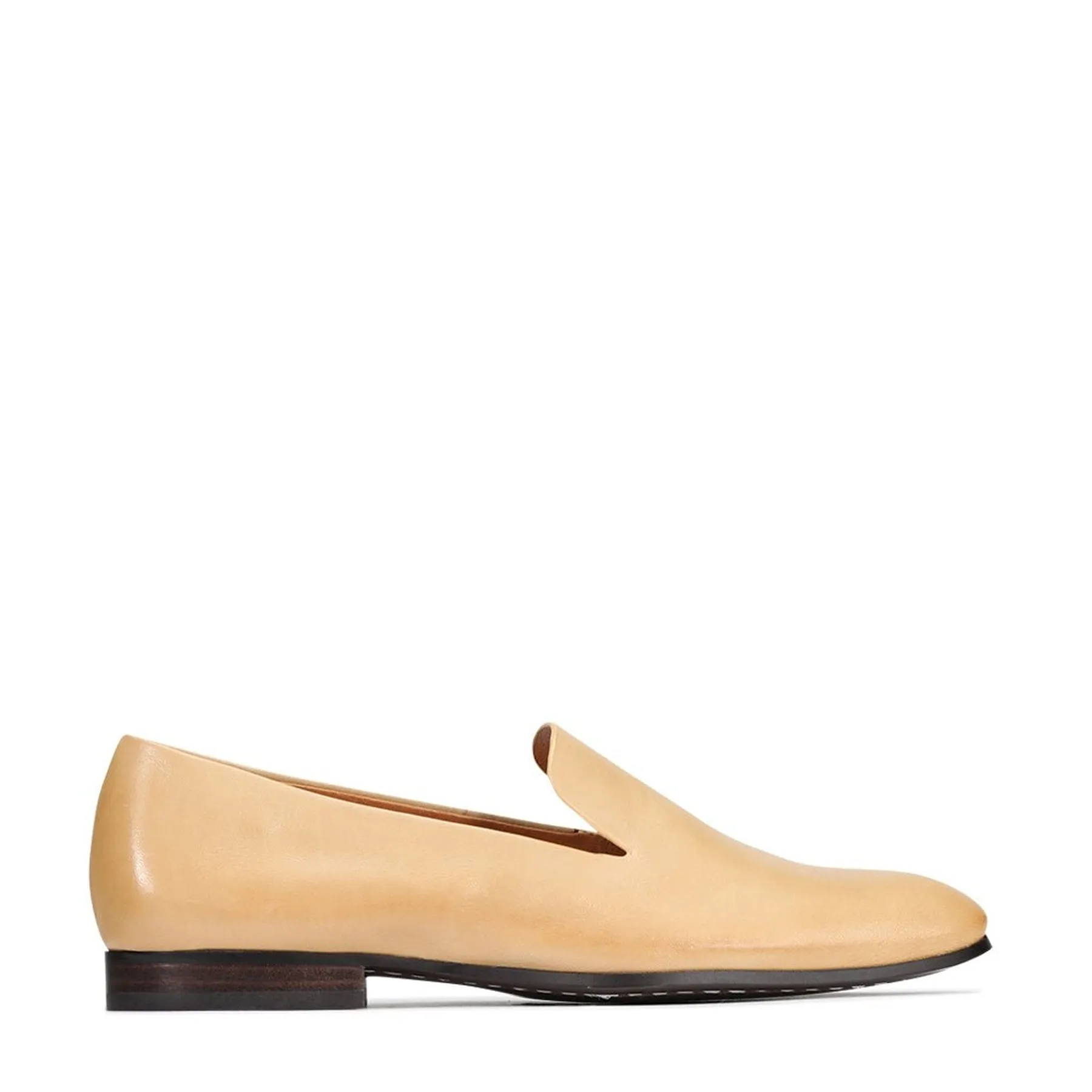 SERIF PENNY LOAFERS LEATHER