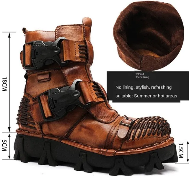 TEEK - Italian Desert Motorcycle Boots