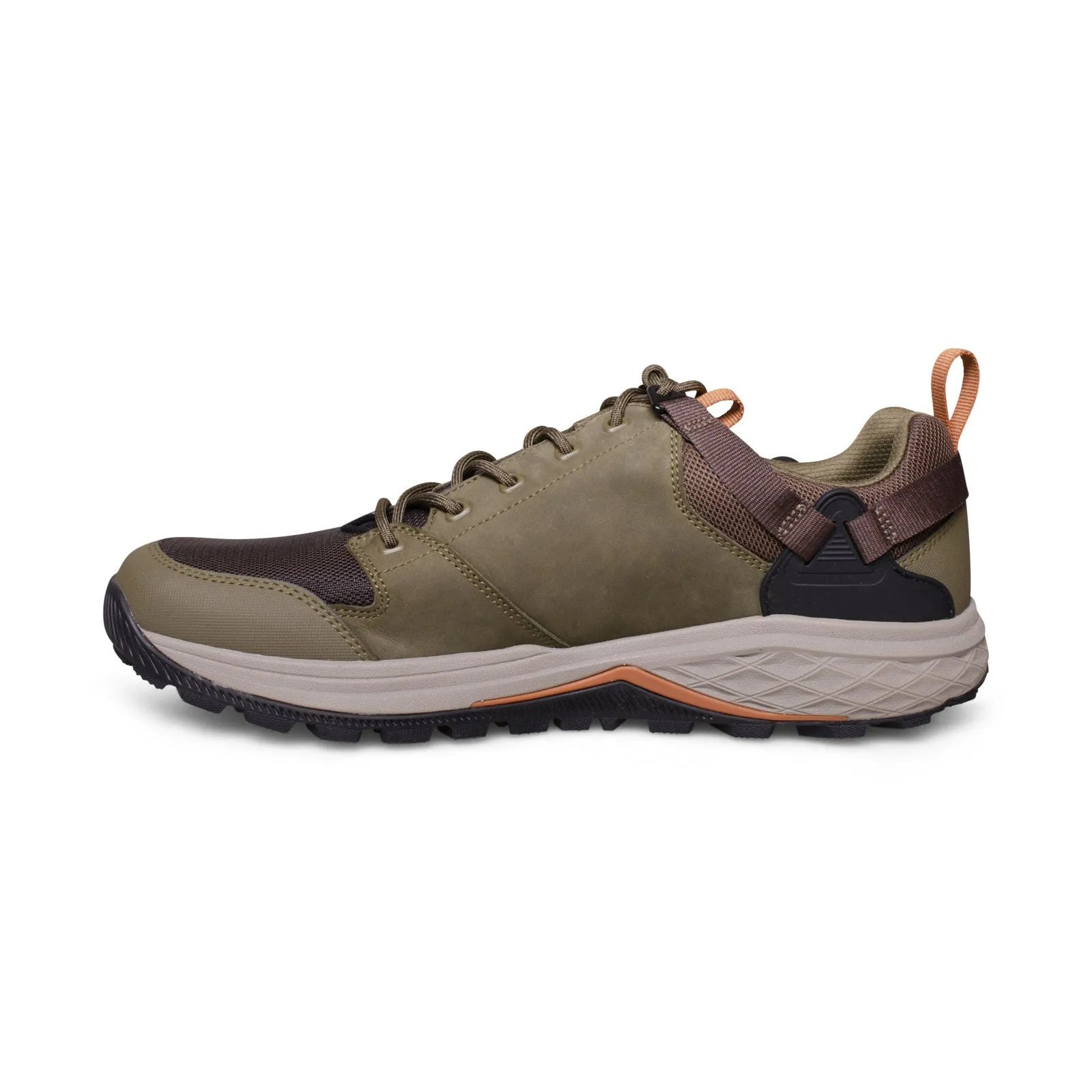 Teva Grandview Gore Tex Low Rainforest Brown / Dark Olive Hiking Boots - Men's