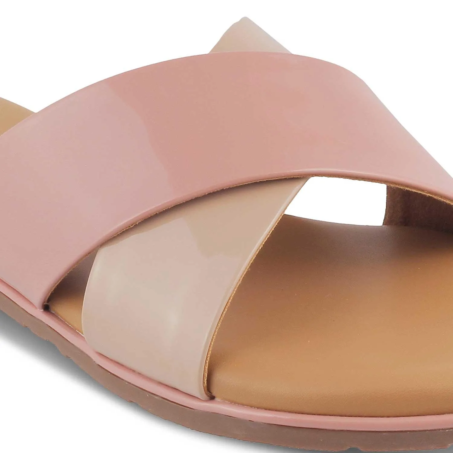 The Cyne Pink Women's Casual Flats Tresmode