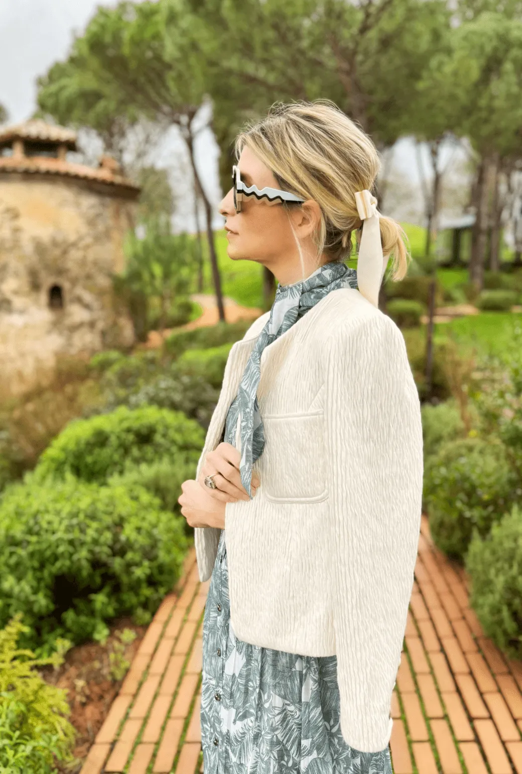 The Everyday Blazer - Ivory Rope