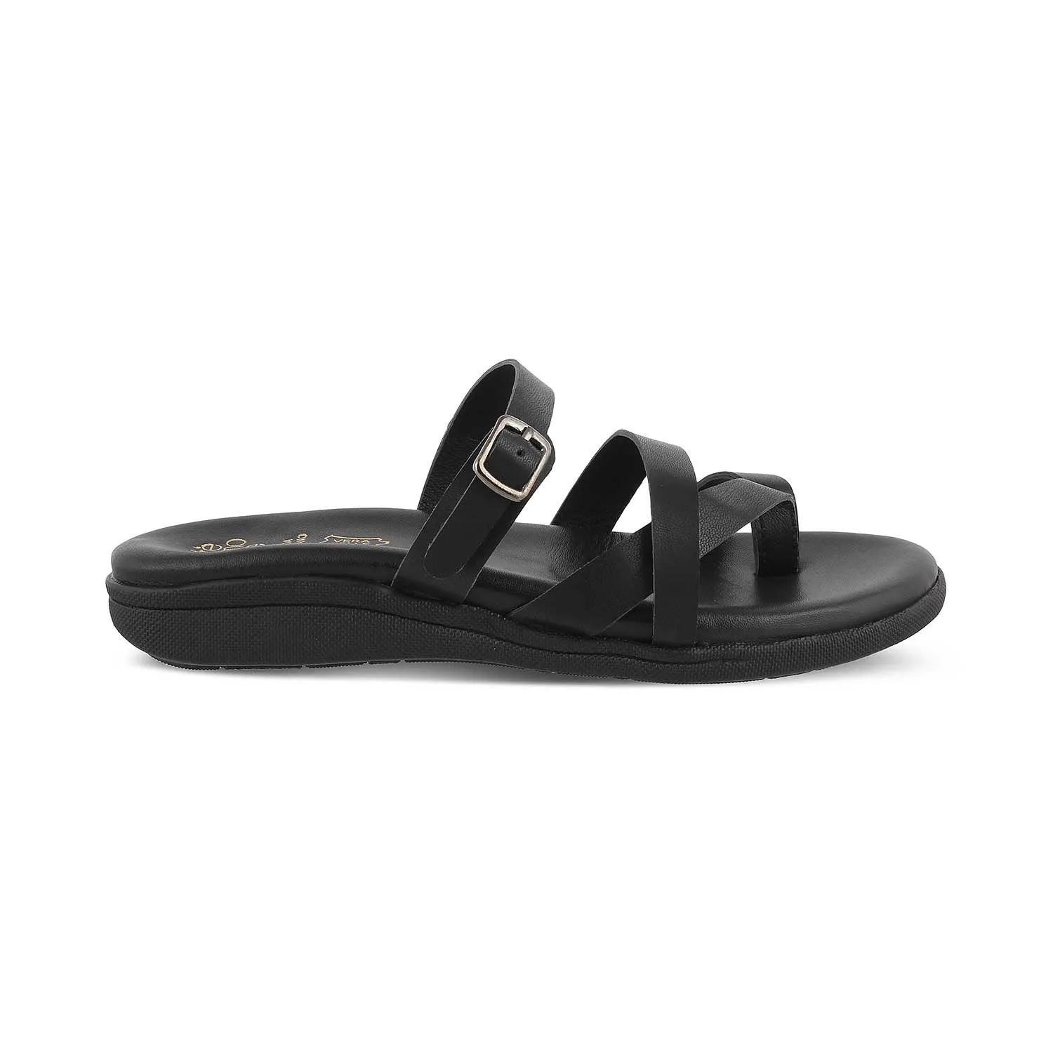 The Mos Black Women's Casual Flats Tresmode