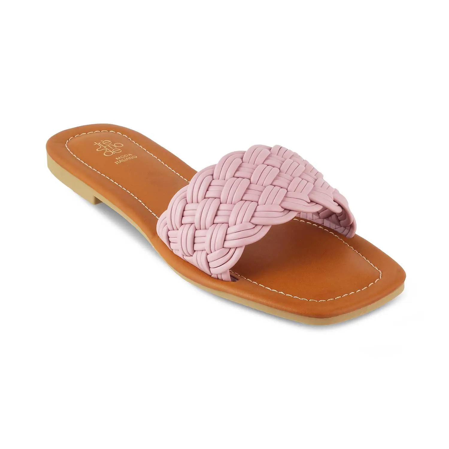 The Royza Pink Women's Casual Flats Tresmode