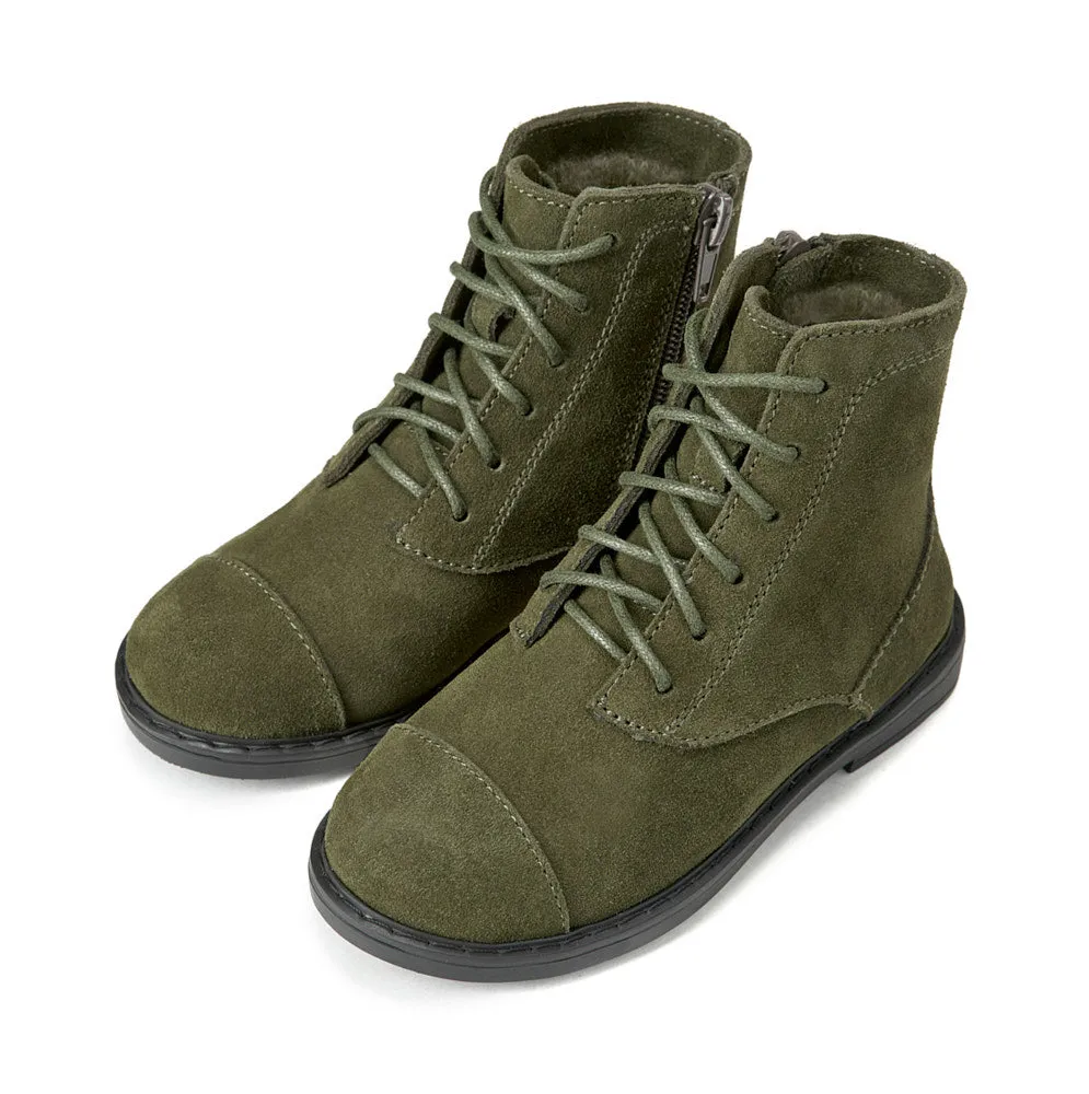 Thomas Suede Winter Khaki