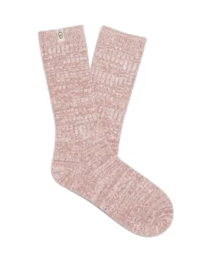 UGG Dusk Rib Knit Slouchy Crew Socks