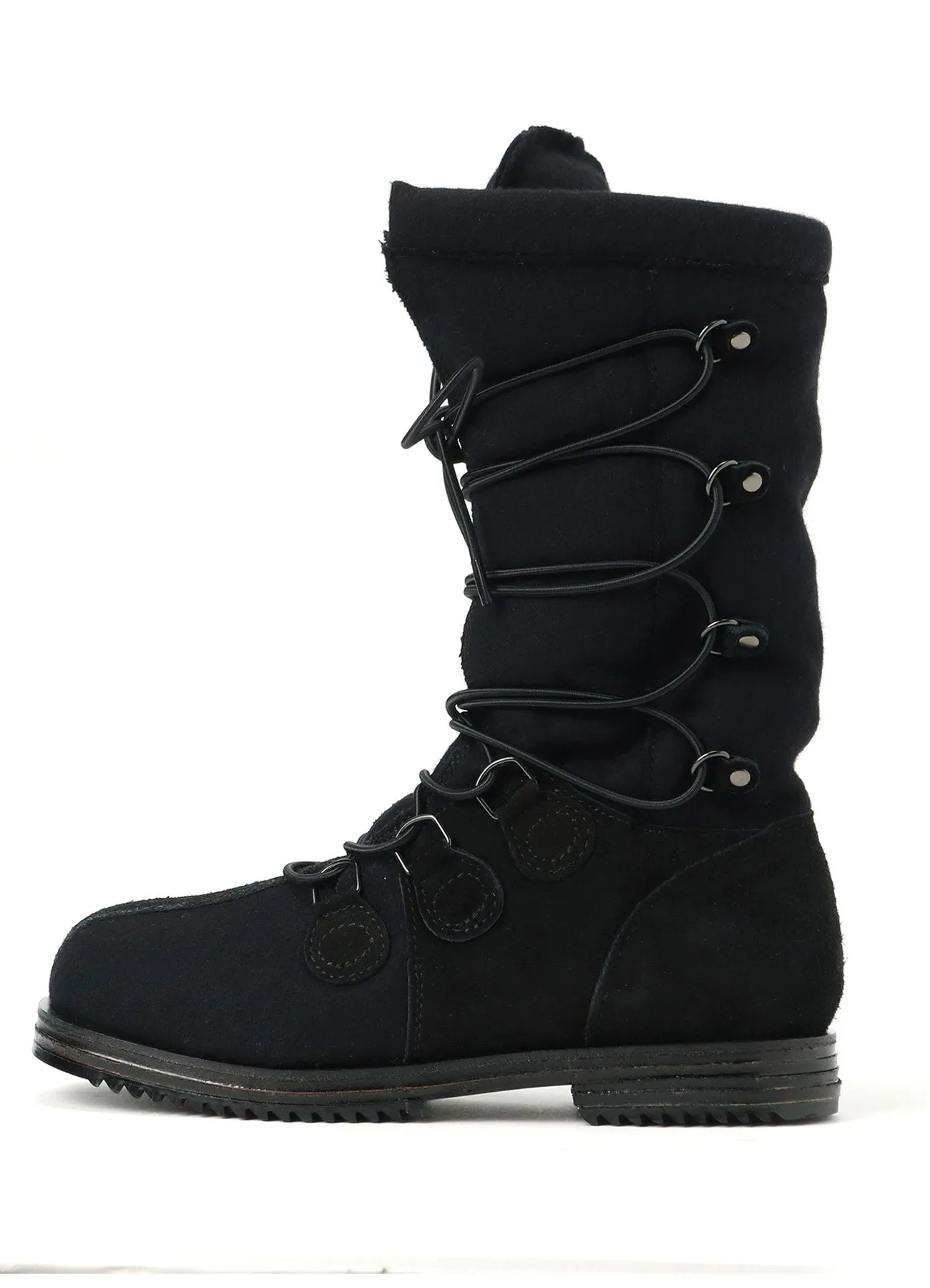 W MELTON / VELOUR WINTER BOOTS