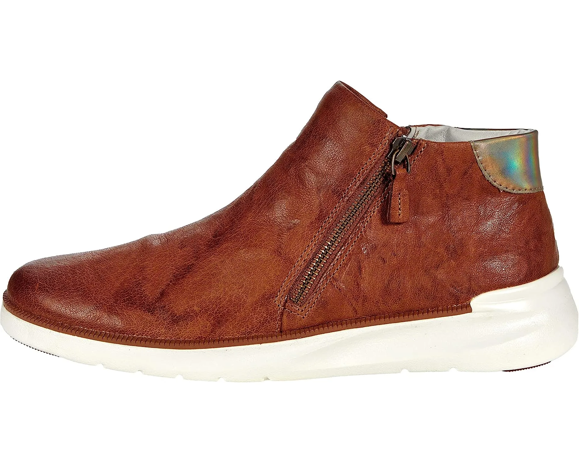 Women's Johnston & Murphy | Emery Zip Bootie | Cognac