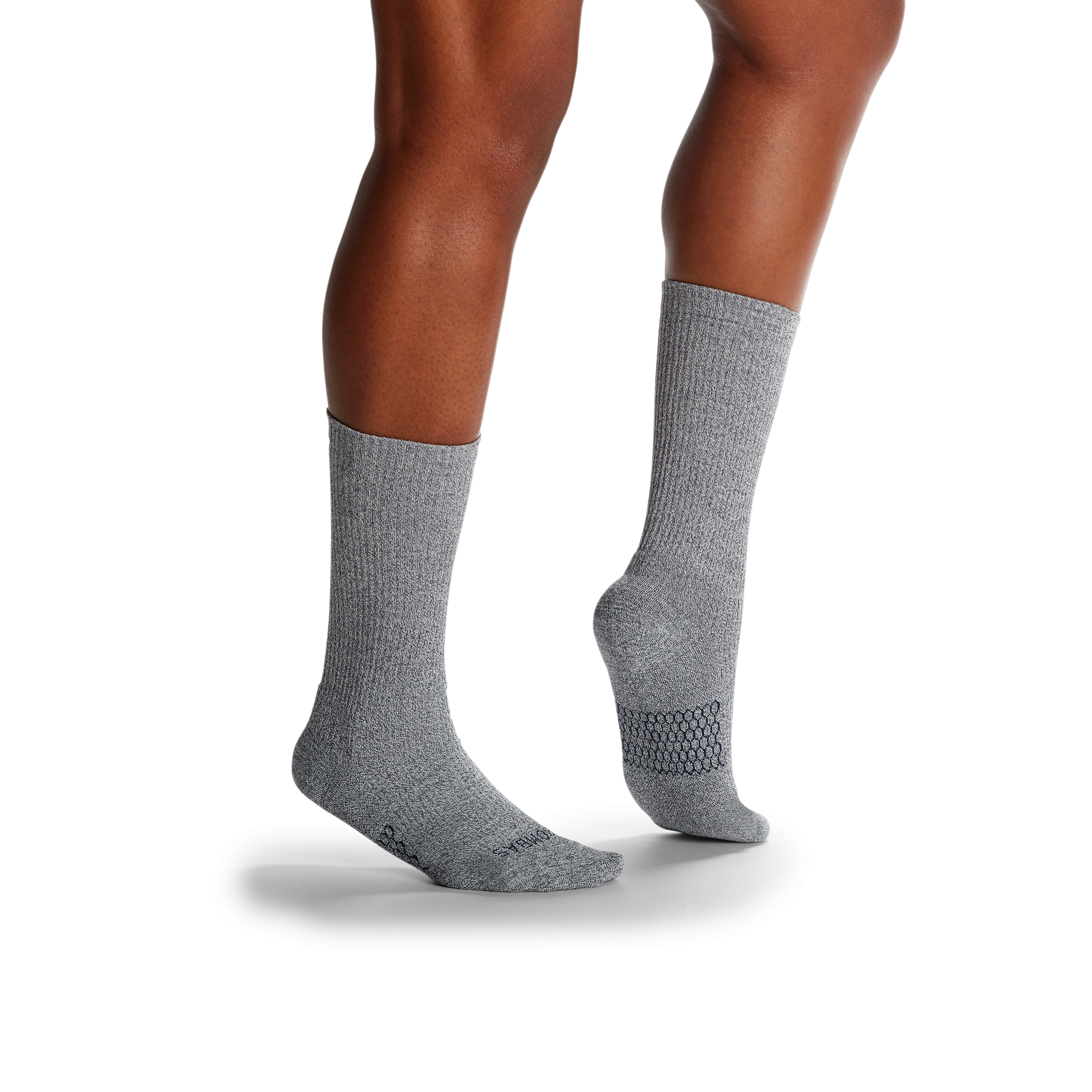 Women's Modern Rib Calf Socks